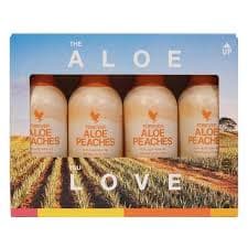 4-Pack — Forever Aloe Pêche