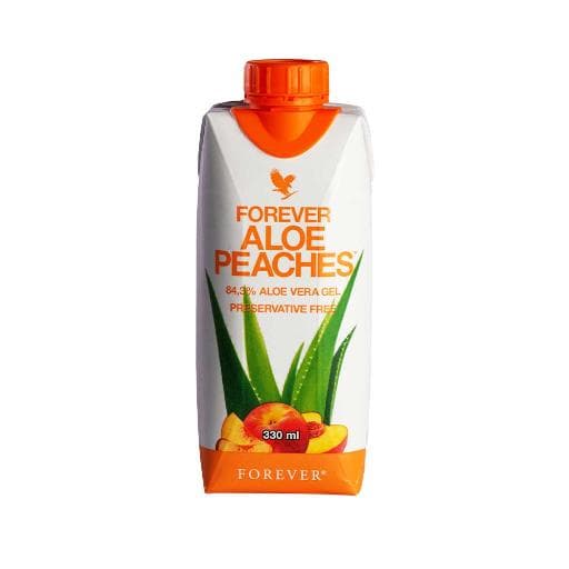 Forever Aloe Pêche 330 ml × 12